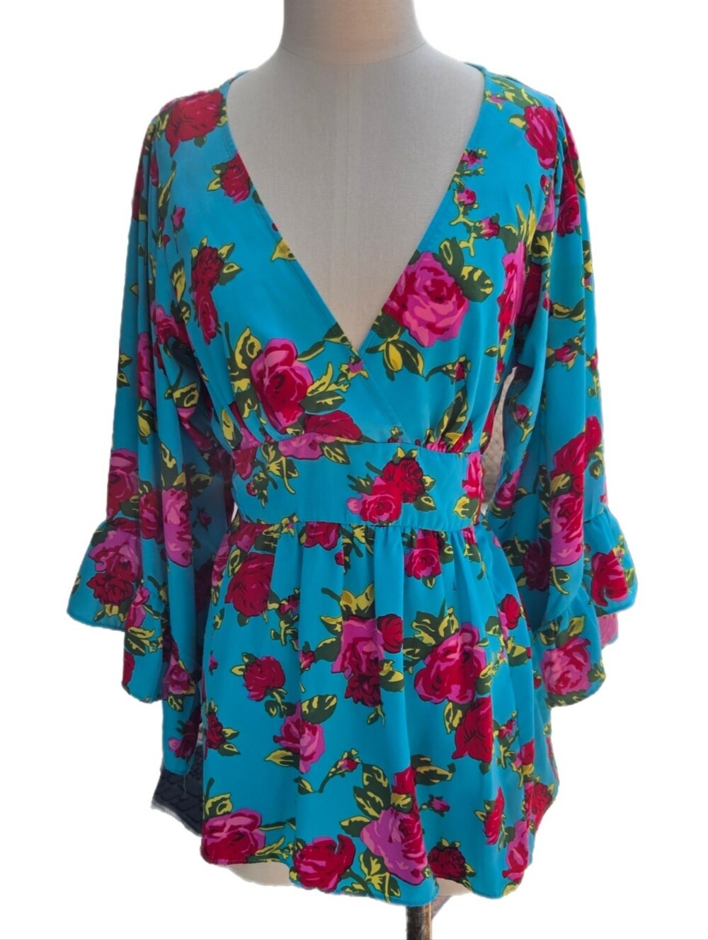 Betsey Johnson Rose Blouse